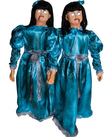 Animated Light Up Twins Halloween Prop