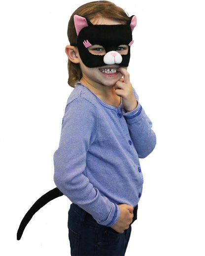Cat Deluxe Mask and Tail Set