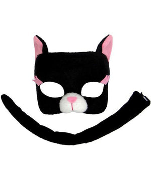 Cat Deluxe Mask and Tail Set