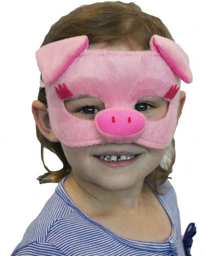 Pig Deluxe Mask and Tail Set