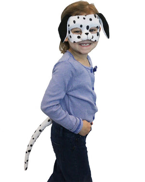 Dalmatian Deluxe Mask and Tail Set