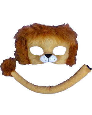 Lion Deluxe Mask and Tail Set
