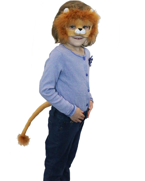 Lion Deluxe Mask and Tail Set
