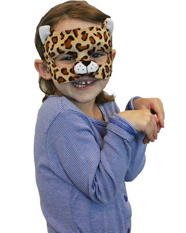 Leopard Deluxe Mask and Tail Set
