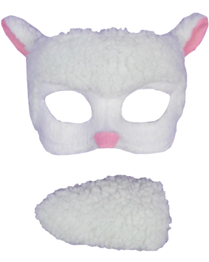 Sheep Deluxe Mask and Tail Set – CostumeBox Australia