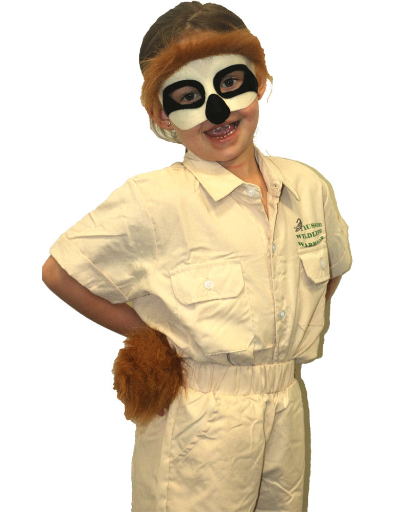 Sloth Deluxe Animal Mask and Tail Set