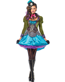 Mad Hatter Deluxe Womens Halloween Costume