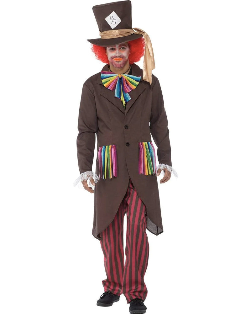 Colourful Mad Hatter Mens Book Week Costume
