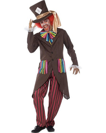 Colourful Mad Hatter Mens Costume