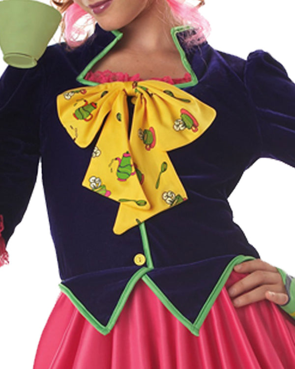 Mad Hatter Tween Girls Costume