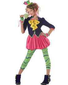 Mad Hatter Tween Girls Costume