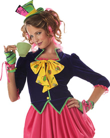 Mad Hatter Tween Girls Costume