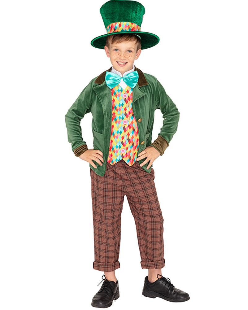 Maddest Hatter Deluxe Kids Book Week Costume