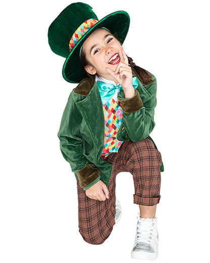 Maddest Hatter Deluxe Kids Book Week Costume