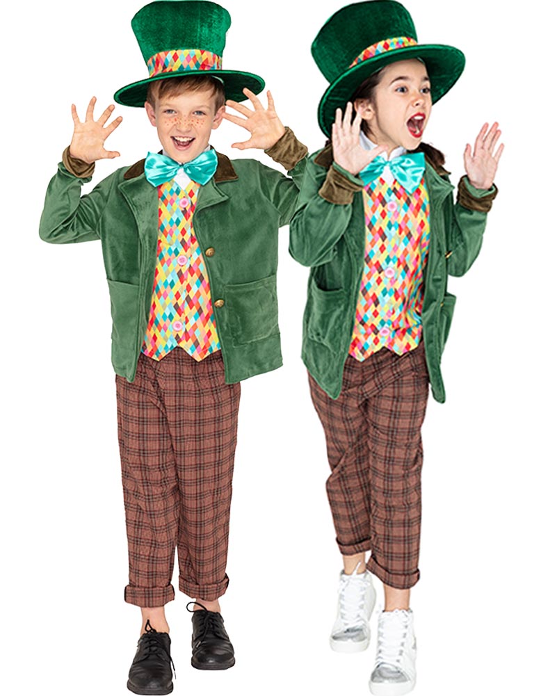 Maddest Hatter Deluxe Kids Book Week Costume