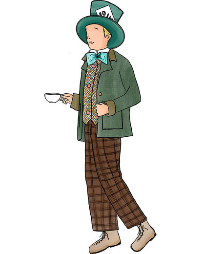 Maddest Hatter Deluxe Kids Book Week Costume