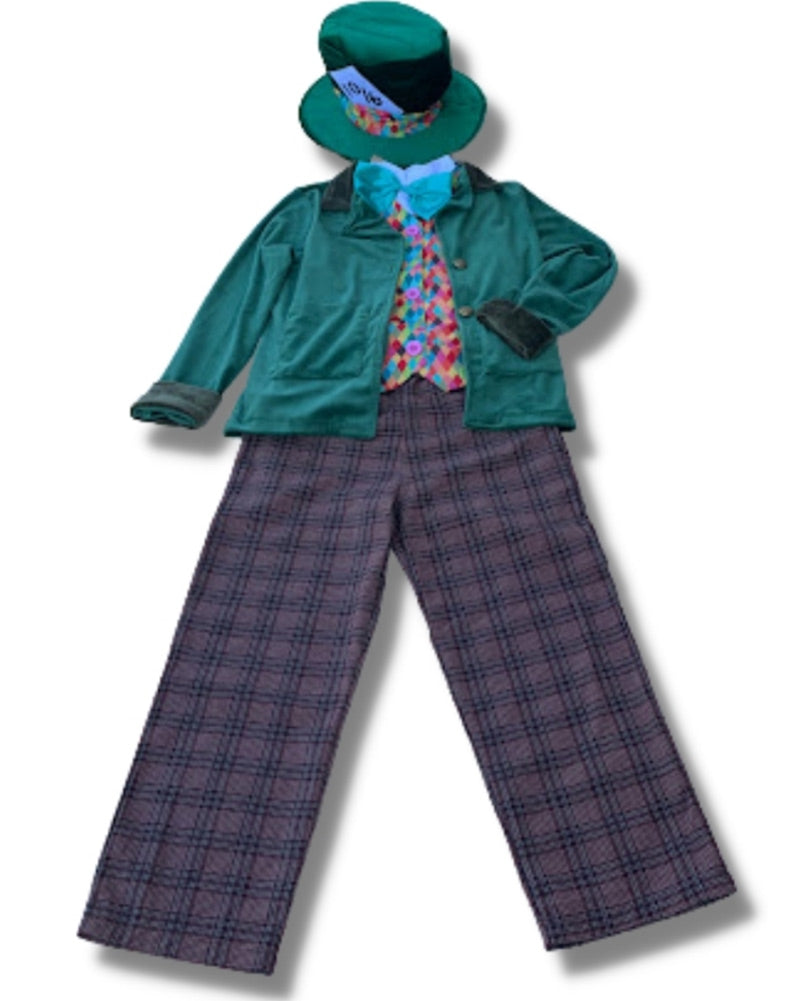 Maddest Hatter Deluxe Adult Plus Size Book Week Costume