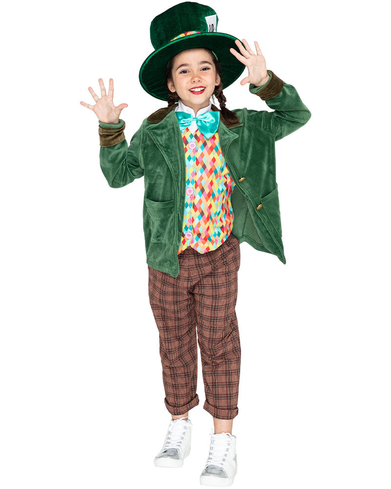 Maddest Hatter Deluxe Kids Book Week Costume