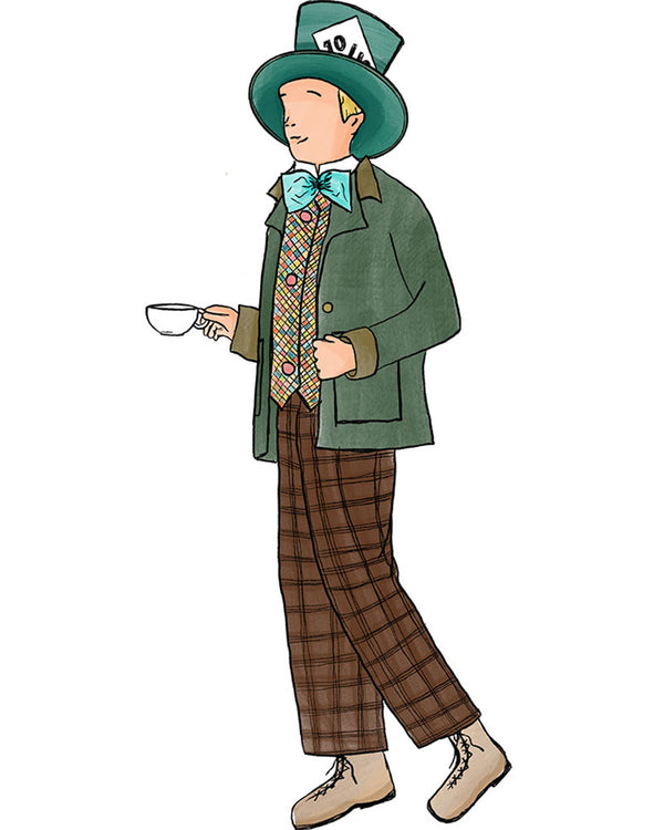 Maddest Hatter Deluxe Adult Costume