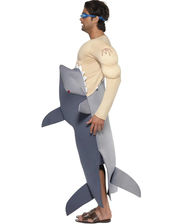 Man Eating Shark Mens Costume