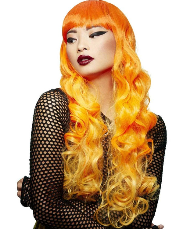 Sunrise Long Orange Wig