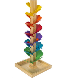 Marble Tree Run 75cm High with Wooden Base