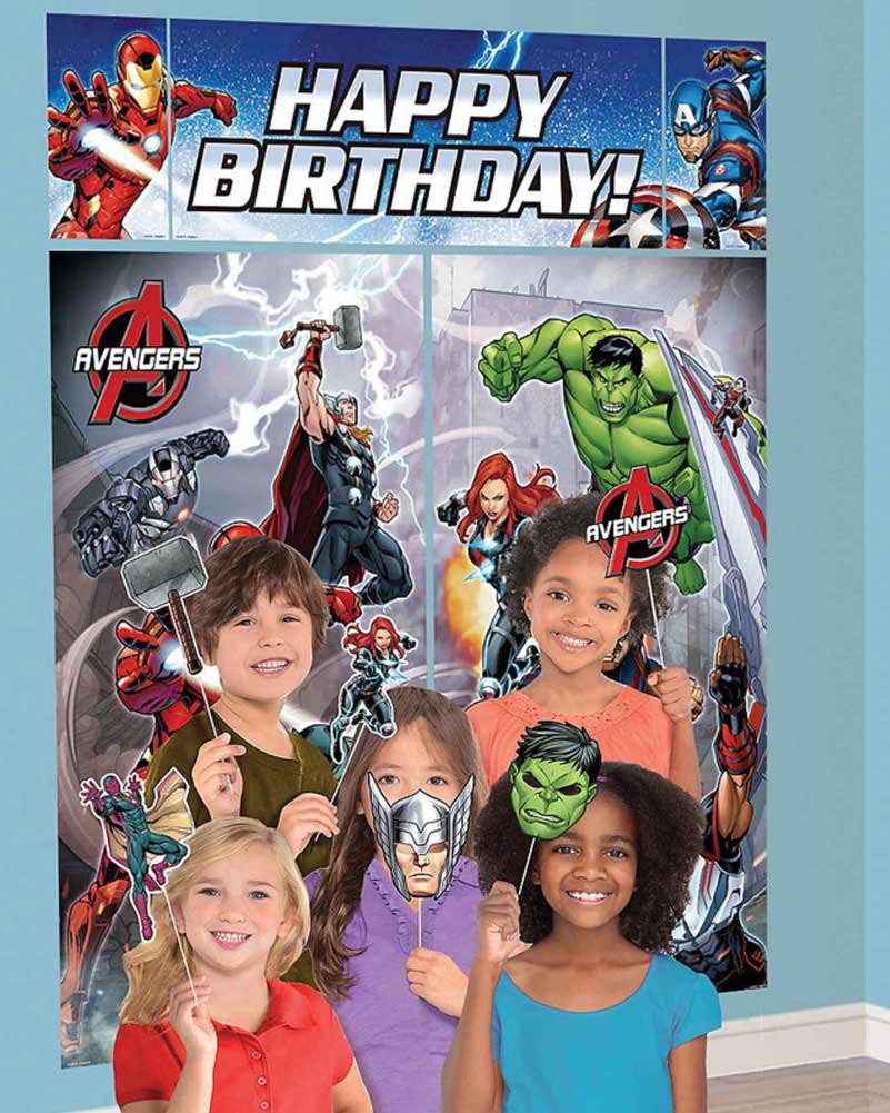 Marvel Avengers Epic Scene Setter with Props