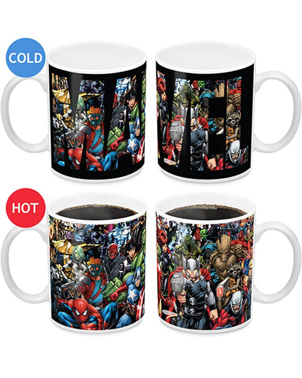 Marvel Group Heat Change Mug