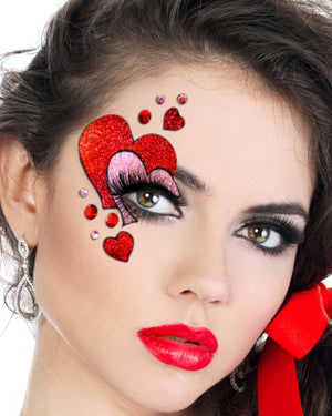 Xotic Eyes Valentines Heart Mask
