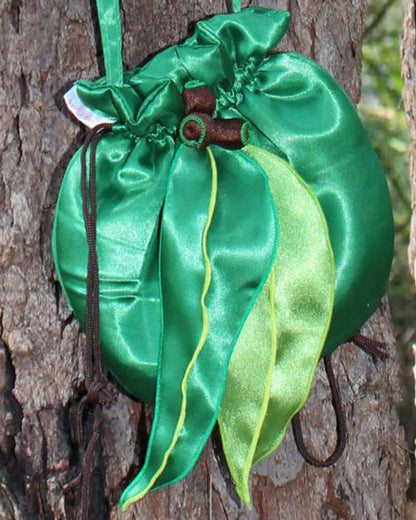 Green Gumnut Large Deluxe Pouch