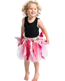 Pink Gum Blossom Deluxe Kids Skirt