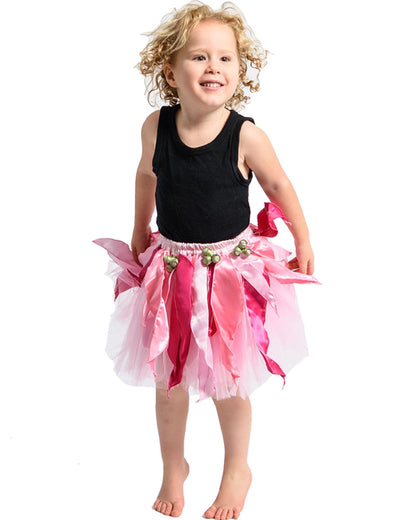 Pink Gum Blossom Deluxe Kids Skirt