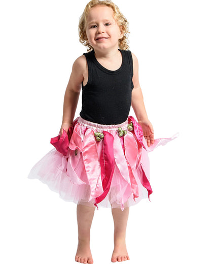 Pink Gum Blossom Deluxe Kids Skirt