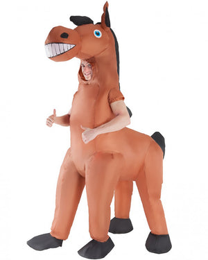 Horse Giant Inflatable Adult Costume