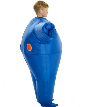 Blue Megamorph Inflatable Kids Costume