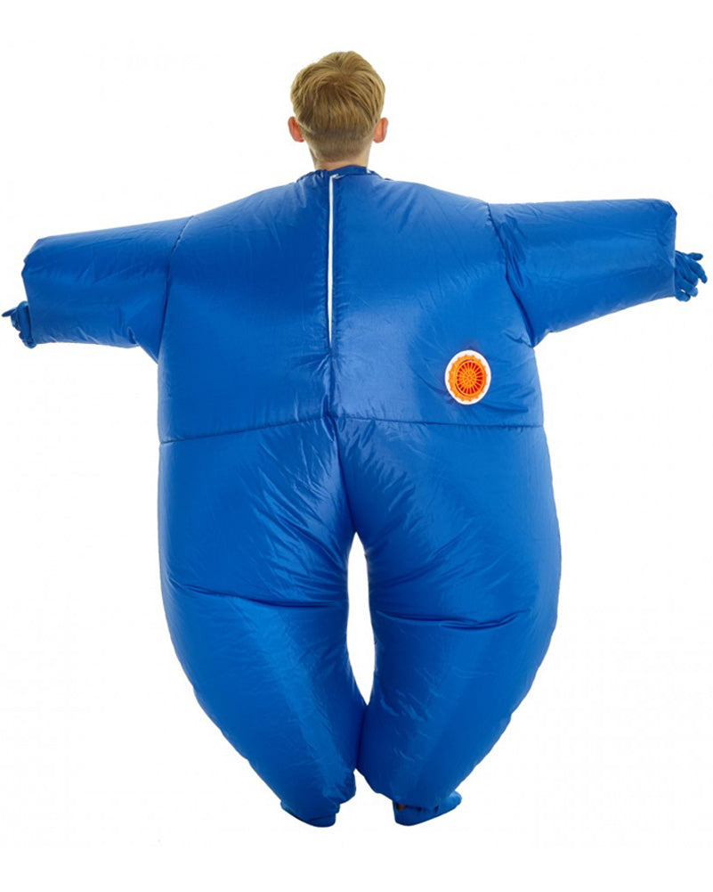 Blue Megamorph Inflatable Kids Costume
