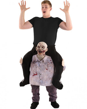 Zombie Piggyback Mens Costume