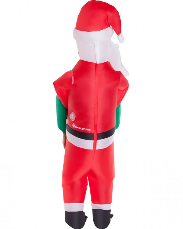 Santa Inflatable Pick Me Up Mens Christmas Costume