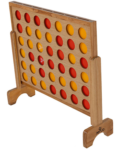 Mega Plywood Connect Four In A Row Game Set 69cm