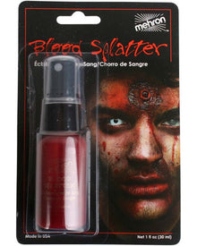 Mehron Blood Splatter Pump Bottle 30ml For Halloween