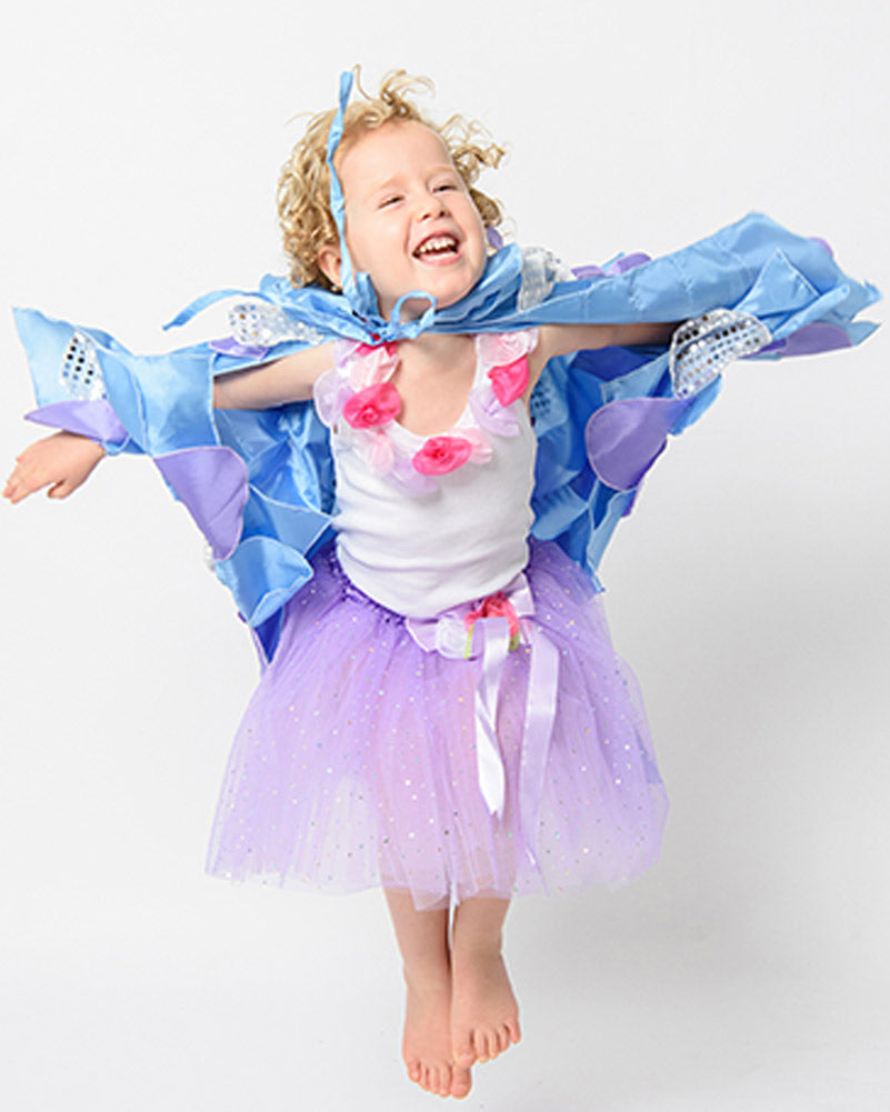 Mermaid Scales Kids Cape