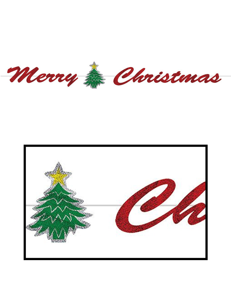 Merry Christmas Banner 1.8m