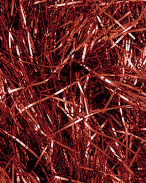 Christmas Metallic Red Foil Grass Shred 56g