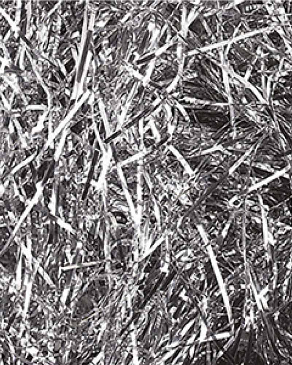 Metallic Silver Foil Grass Shred 56g