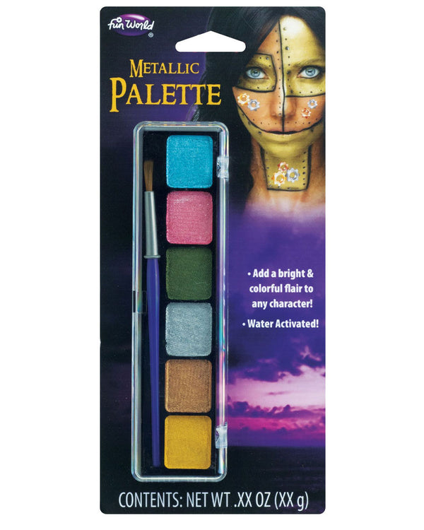 Metallic Water Activated Makeup Kit