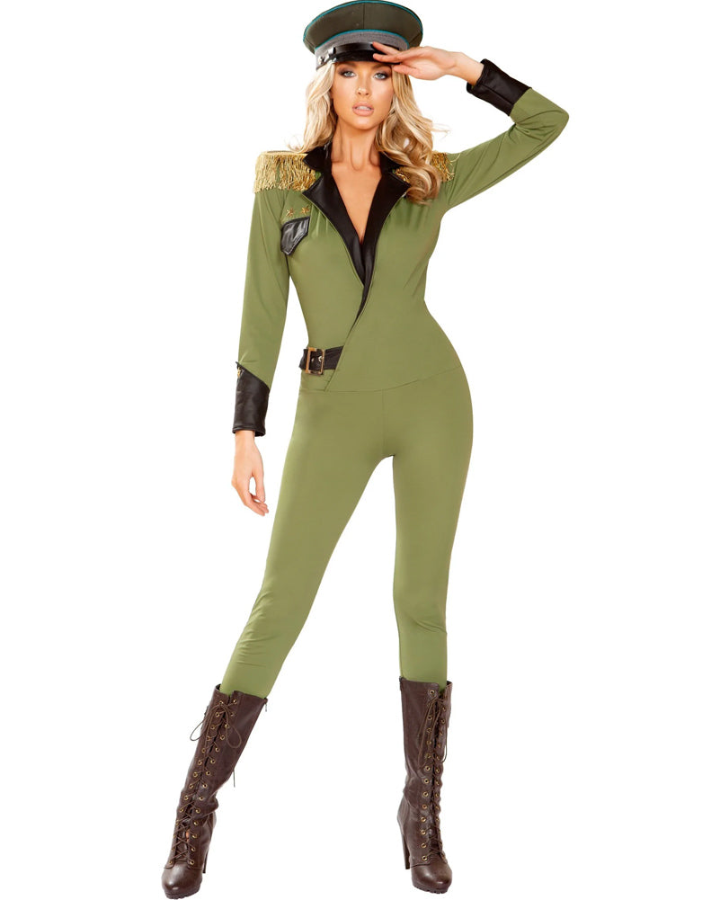 Military Army Babe Womens Costume