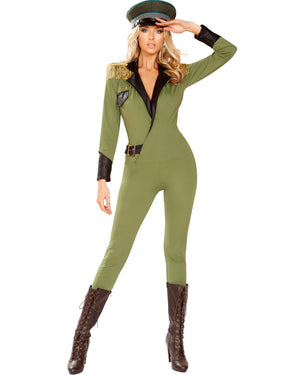 Military Army Babe Womens Costume