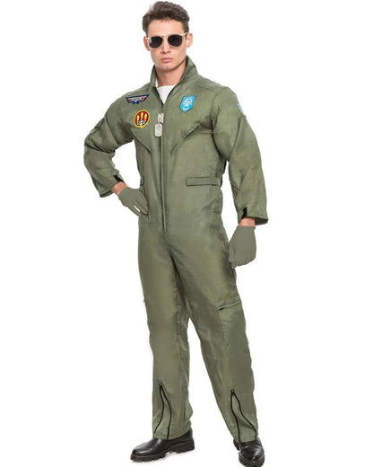 Military Fighter Pilot Mens Costume