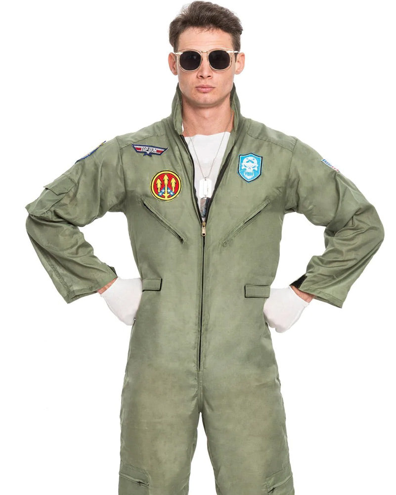 Military Fighter Pilot Mens Costume