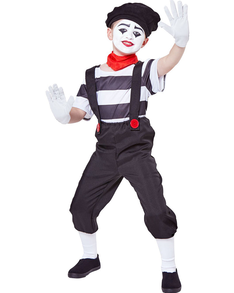 Mime Boys Costume